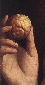 Detail from The Adoration of the Mystic Lamb, Ghent 1432